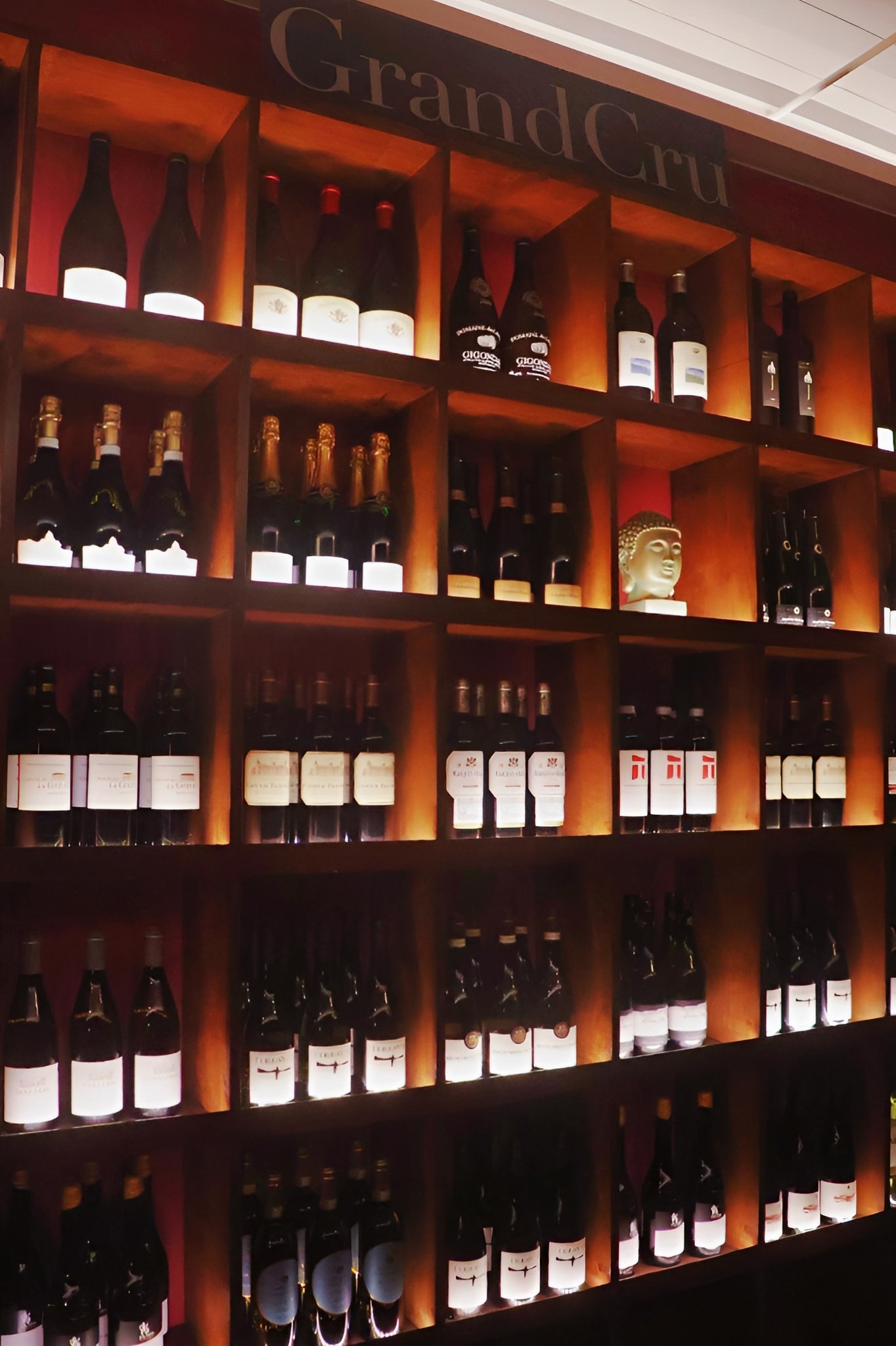Wine bar selection